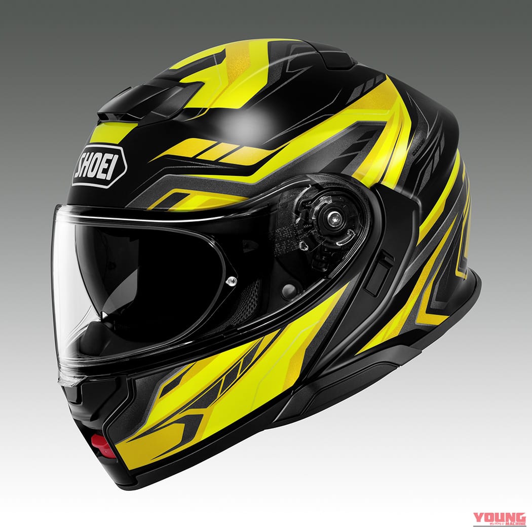 SHOEI NEOTEC 3 VORYX(YELLOW/BLACK)｜SHOEIの最高峰システムヘルメット「NEOTEC3」に待望の新グラフィック『ヴォリックス』登場！