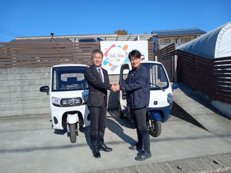 VIVEL TRIKE｜買い物や送迎が非日常のドライブに! 普通自動車免許で乗れる電動トゥクトゥク「ビベルトライク」「ビベルトラック」がふるさと納税で手に入る