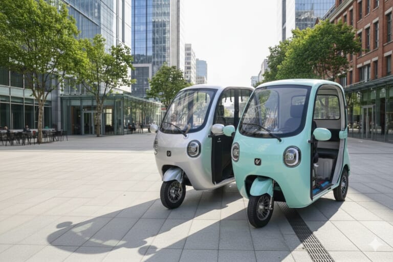 VIVEL TRIKE｜買い物や送迎が非日常のドライブに! 普通自動車免許で乗れる電動トゥクトゥク「ビベルトライク」「ビベルトラック」がふるさと納税で手に入る