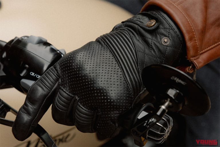モートーン レザーグローブ SPECTRE｜【英国発】モートーンの新作バイクウェア登場。トライアンフに似合うコーチジャケット＆上質レザーグローブやキャップまで解説