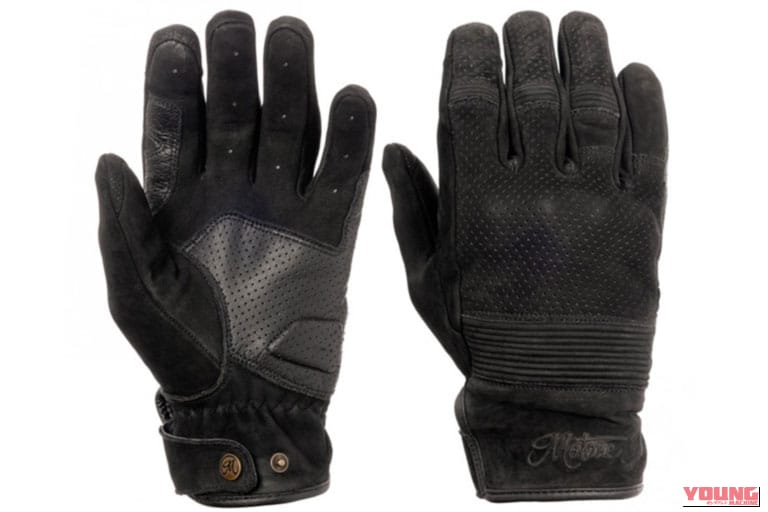 モートーン レザーグローブ WRAITH ヌバック牛皮|【英国発】モートーンの新作バイクウェア登場。トライアンフに似合うコーチジャケット&上質レザーグローブやキャップまで解説
