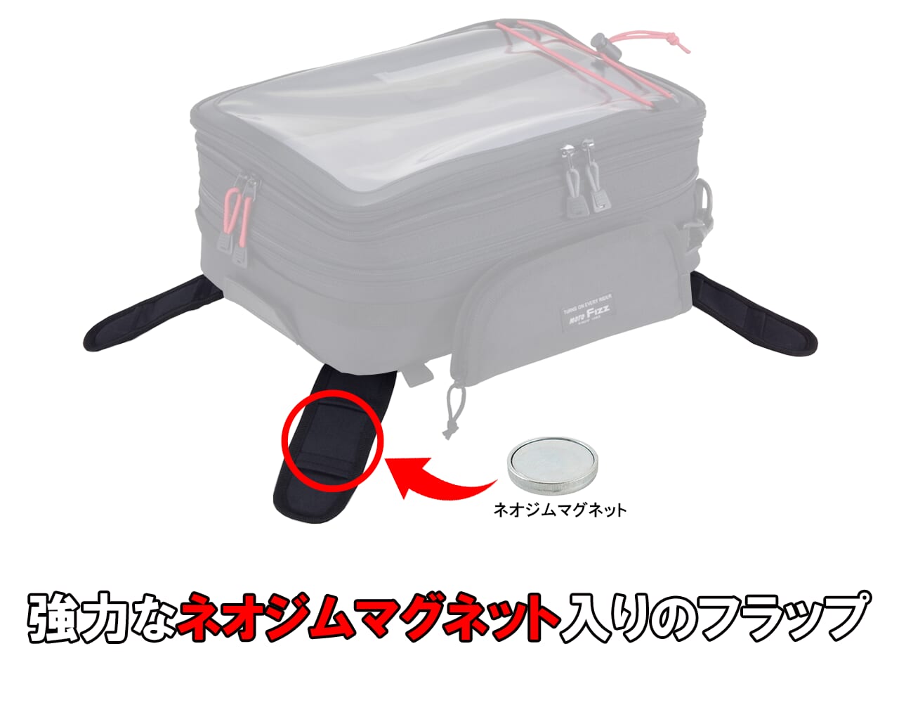 タンクバッグGT｜マグネット式タンクバッグ『タンクバッグGT』の使い勝手に注目【TANAX公式】