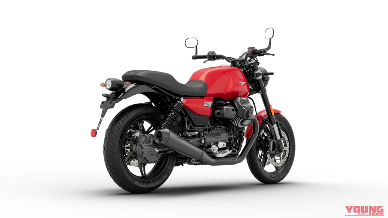 ｜【新型モト・グッツィV7ストーン＆スポルト】イタリアの名門が放つ鼓動感と最新装備の融合。伝統の縦置きVツインに2026年カラーが登場