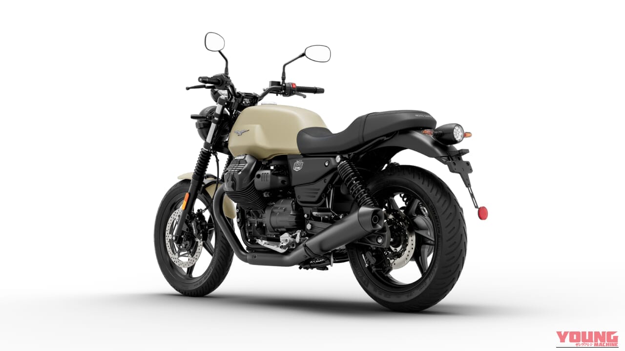 ｜【新型モト・グッツィV7ストーン＆スポルト】イタリアの名門が放つ鼓動感と最新装備の融合。伝統の縦置きVツインに2026年カラーが登場