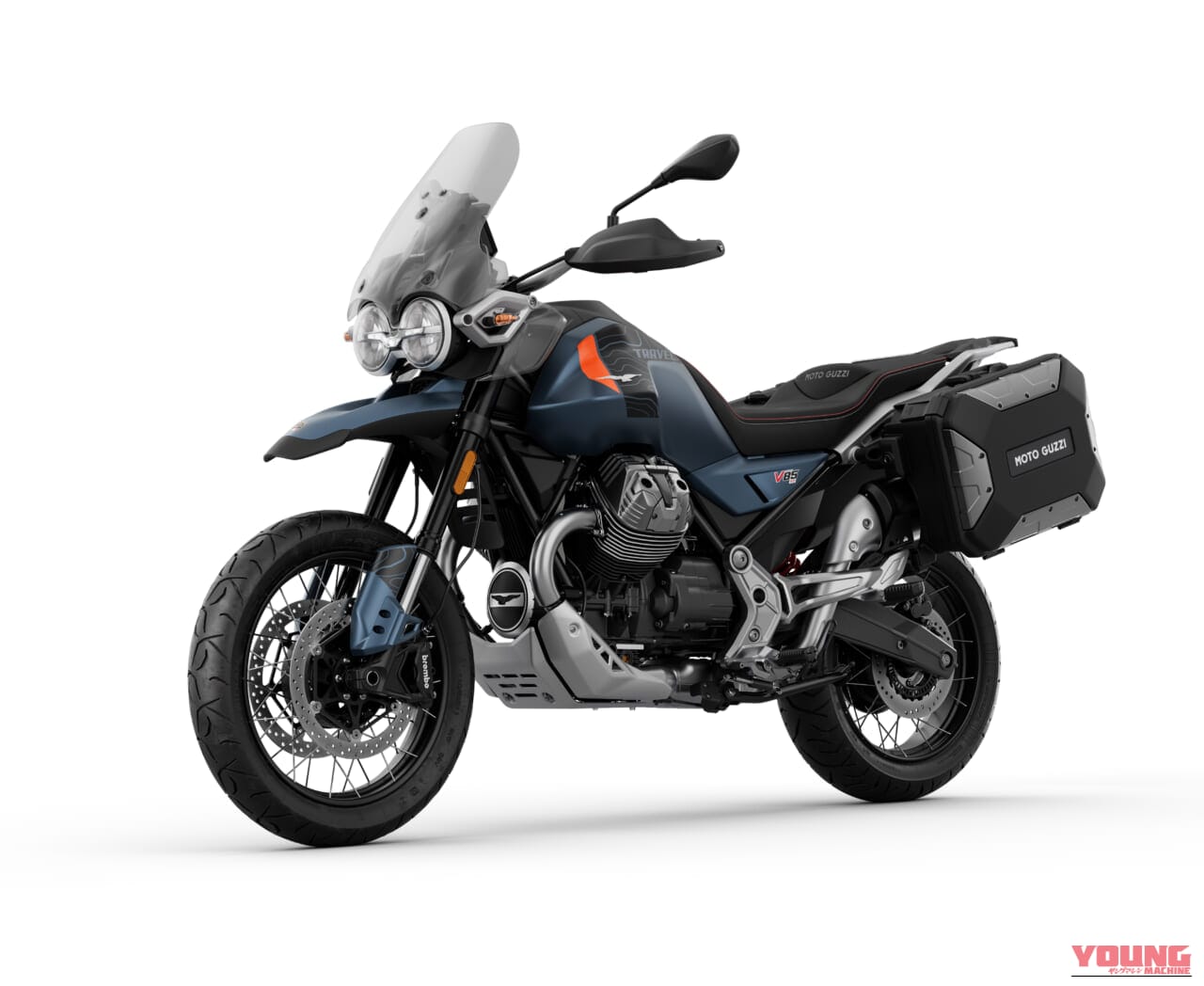 ｜【モトグッツィ新型】伝統の縦置きVツインに可変バルブ搭載。アドベンチャー疲れの大人へ。最新V85TTの「ちょうどいい」サイズ感と極上新色が休日の旅を変える