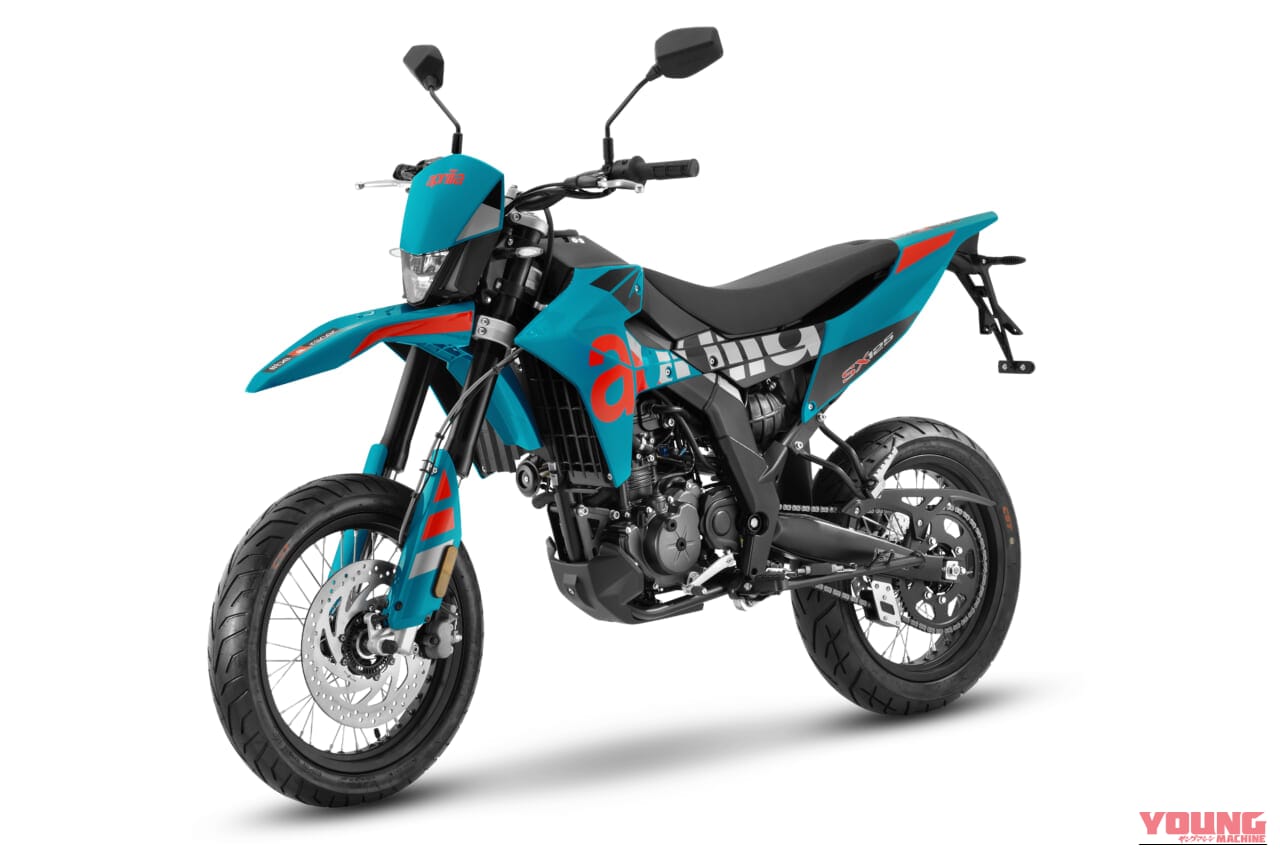 Aprilia SX 125｜維持費の安さと走りの興奮を両立。15馬力を誇るフルサイズ原付2種モタード・アプリリア「SX 125」2026年モデルが発売