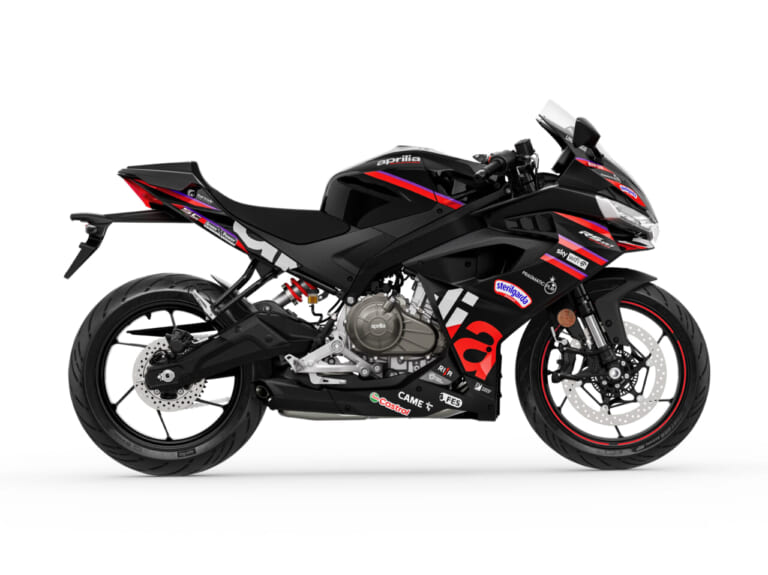 Apliria RS 457｜装備重量わずか175kgで、本格スペックと乗りやすさを両立。アプリリア「RS 457」新色とGPレプリカが登場【Aprilia新型スーパースポーツ】