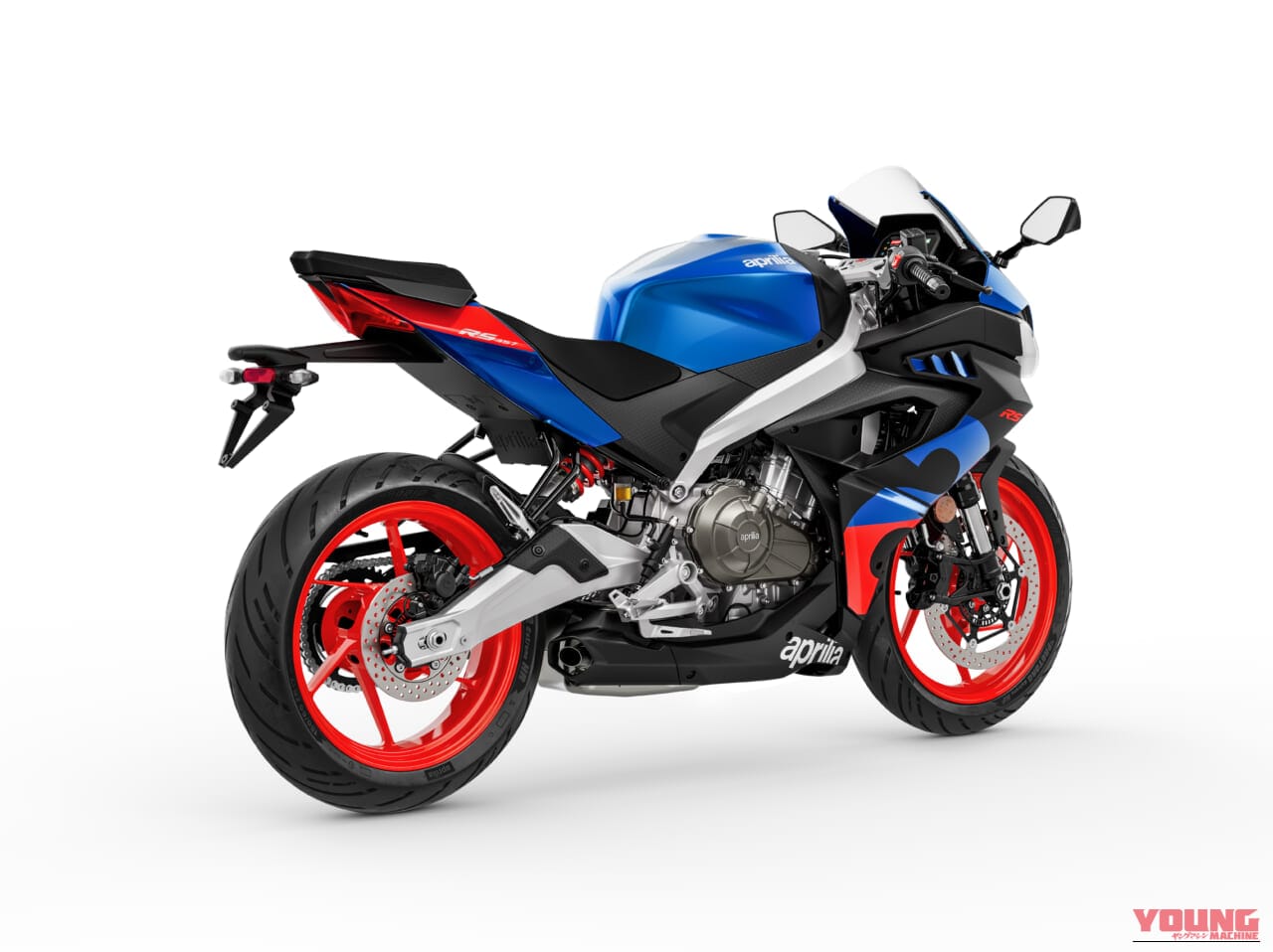 Apliria RS 457｜装備重量わずか175kgで、本格スペックと乗りやすさを両立。アプリリア「RS 457」新色とGPレプリカが登場【Aprilia新型スーパースポーツ】