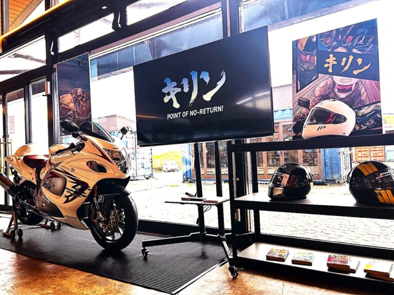 SUZUKI HAYABUSA|「なぜ私たちはバイクに惹かれるのか?」バリ伝、キリン、逮捕しちゃうぞ…心が震えた原点に還る。バイカーズパラダイス南箱根「7周年記念企画展」が開催中