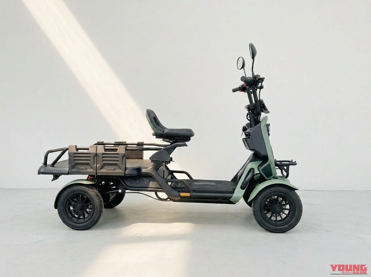 BLAZE E CARGO|荷物も積めて安定感抜群。“小さな軽トラ”ブレイズ イーカーゴの航続距離を100kmに向上させる追加バッテリーが登場