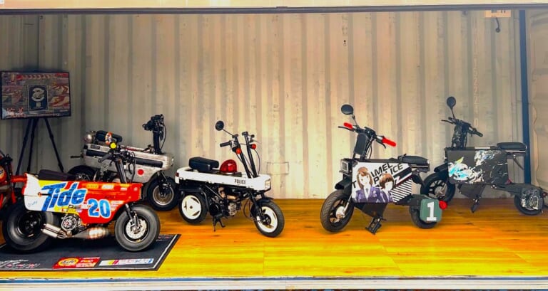 HONDA MOTOCOMPO ICOMA TATAMELBIKE｜「なぜ私たちはバイクに惹かれるのか?」バリ伝、キリン、逮捕しちゃうぞ…心が震えた原点に還る。バイカーズパラダイス南箱根「7周年記念企画展」が開催中