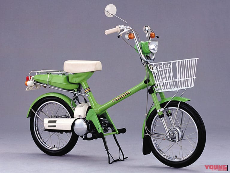 1976 YAMAHA PASSOL S50｜「ラッタッタ」にマイケル、さんまも！昭和の原付スクーター黄金期が熱すぎた。今思えば「HY戦争」って50ccを大きく進化させたよね