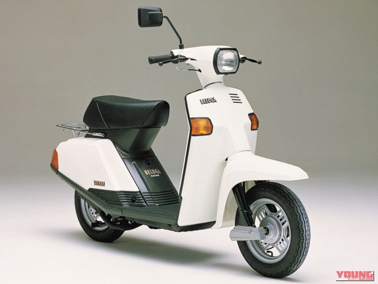 1981 YAMAHA BELUGA|「ラッタッタ」にマイケル、さんまも!昭和の原付スクーター黄金期が熱すぎた。今思えば「HY戦争」って50ccを大きく進化させたよね