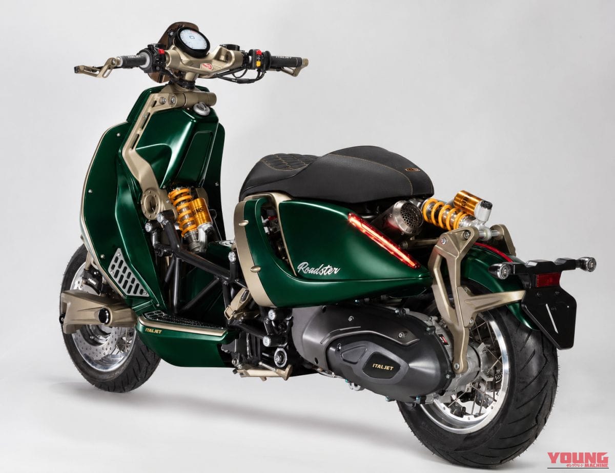 ITALJET Roadster 400 Founders Edition|「美しすぎる…」わずか46分で完売。日本からも注文が殺到した、通勤の憂鬱を吹き飛ばす一生モノ・イタリアンスクーターの圧倒的存在感【Roadster 400Founders Edition】