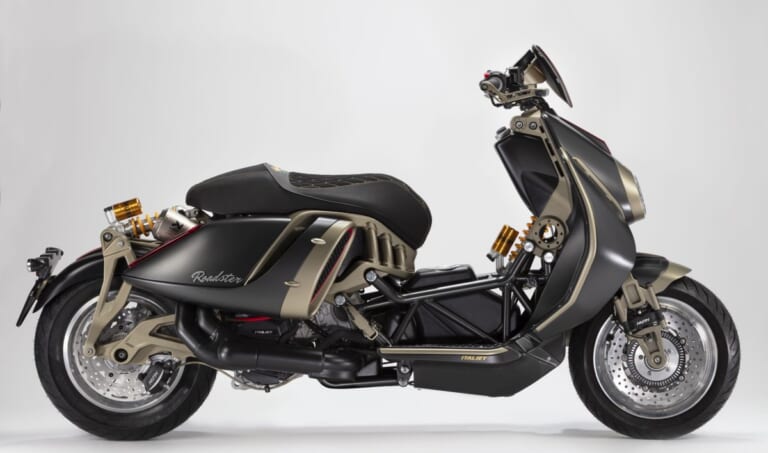 ITALJET Roadster 400 Founders Edition|「美しすぎる…」わずか46分で完売。日本からも注文が殺到した、通勤の憂鬱を吹き飛ばす一生モノ・イタリアンスクーターの圧倒的存在感【Roadster 400Founders Edition】