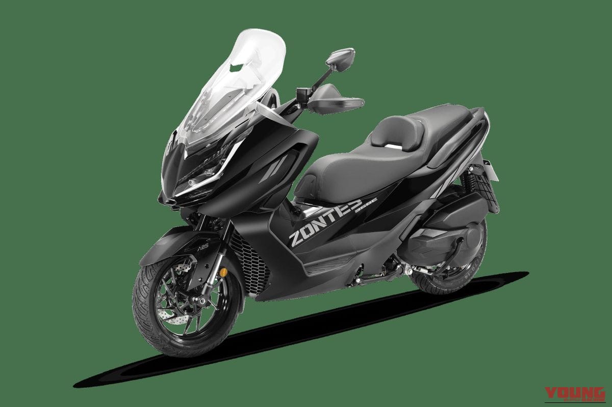 ZONTES 368E｜ドラレコもヒーターも全部入り! 400ccクラスの余裕とクルコンで旅の疲労が激減する高コスパスクーターが中国から上陸【ZONTES 368E】