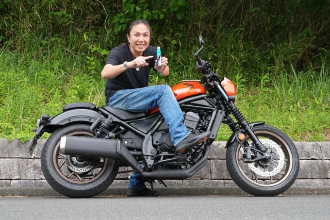 シュアラスターLOOPパワーショット｜1100｜シュアラスターLOOPパワーショット「ザ・体感!!」ホンダ・レブル1100SE DCT編