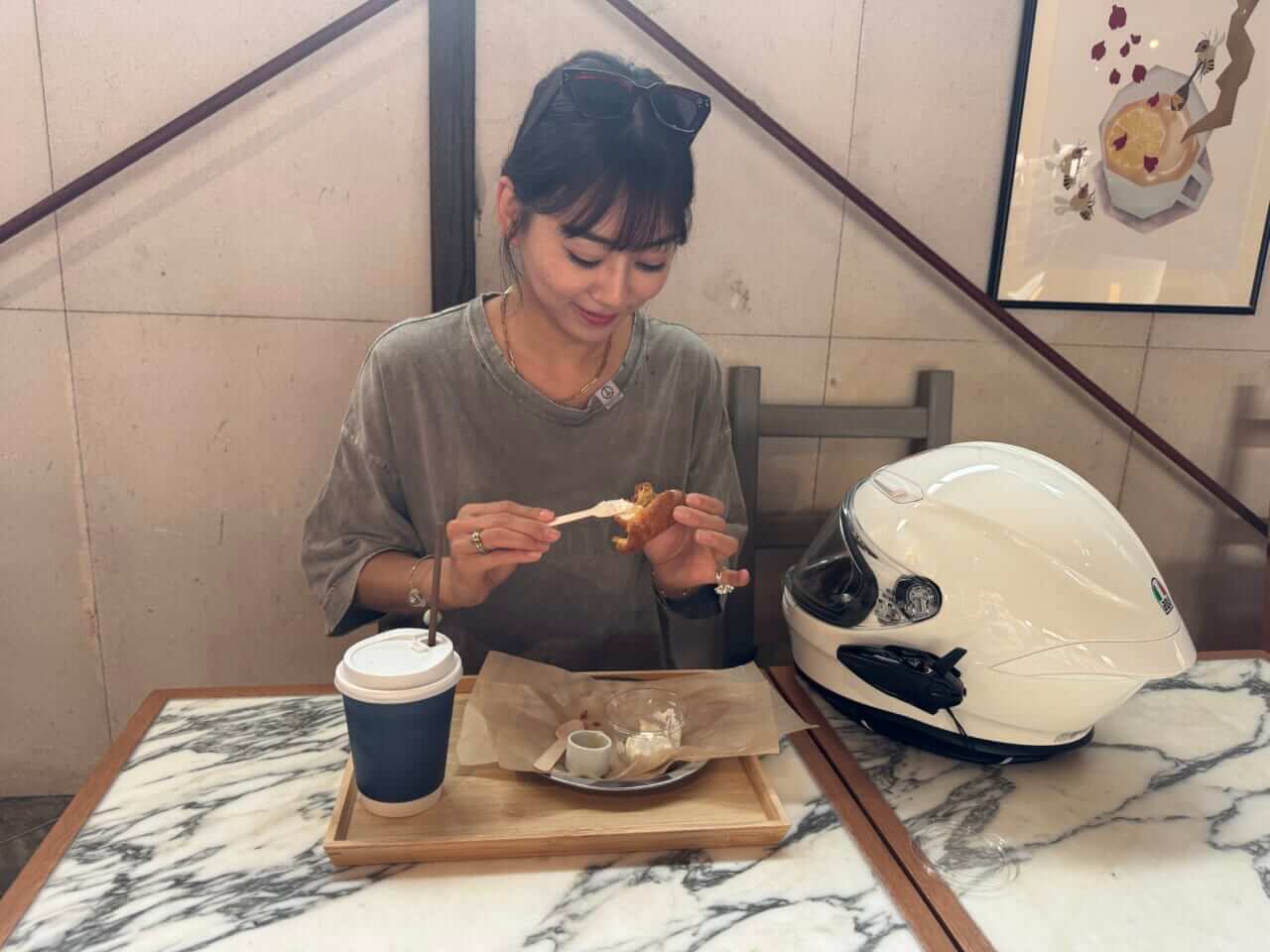 女優・指出瑞貴の『バイク×音楽×コーヒーdiary(仮)』|女優・指出瑞貴の『バイク×音楽×コーヒーdiary(仮)』その13〜たまにはスクーターDAY~いいね!ほのぼの休日with妹♪
