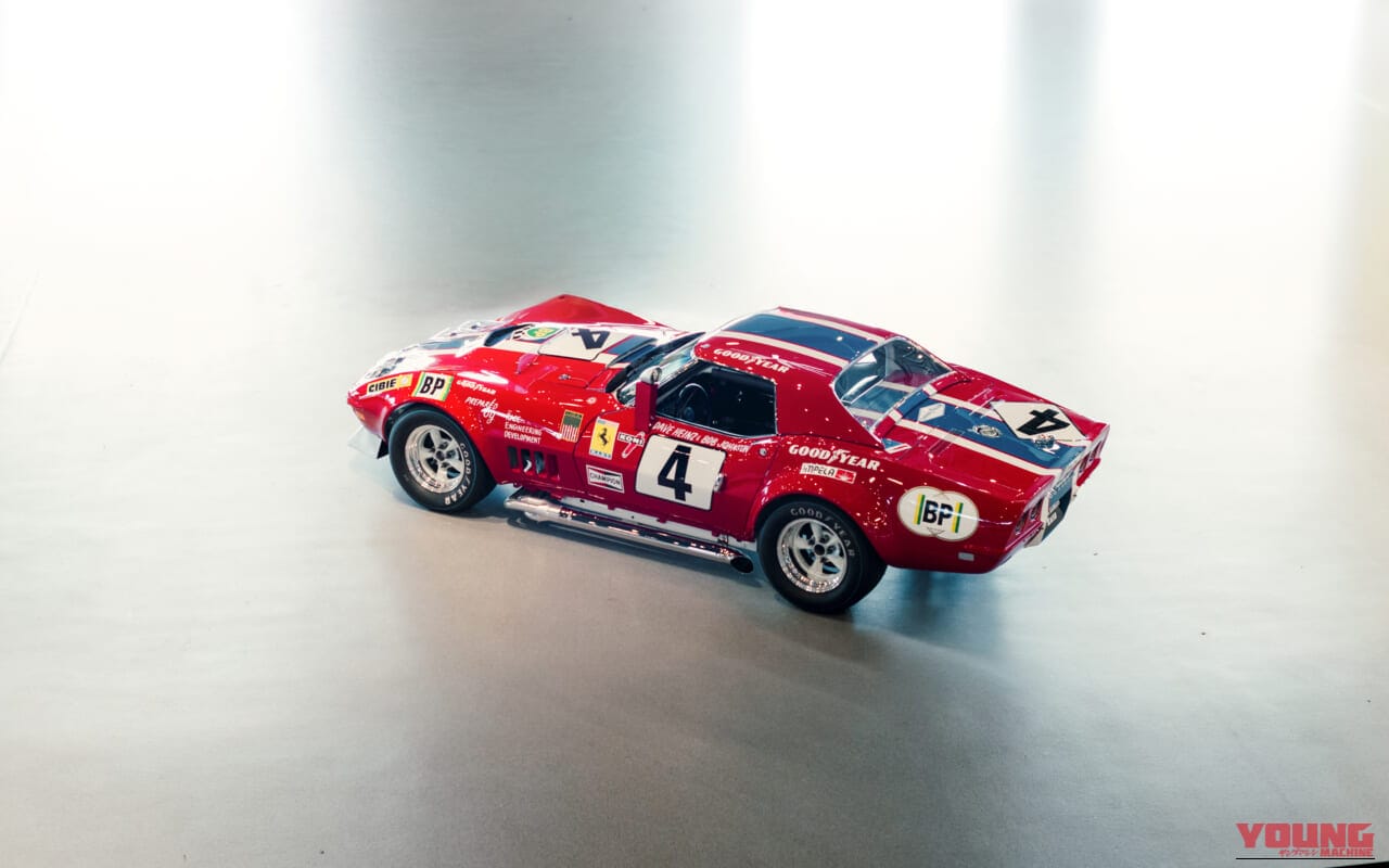 1968年製 REDコルベット NARTカラー｜国立博物館収蔵の車両がオークションに出品。とんでもない値がついた…！ しかしこれほどの物語のあるクルマが一体ナゼ…「腑に落ちない」