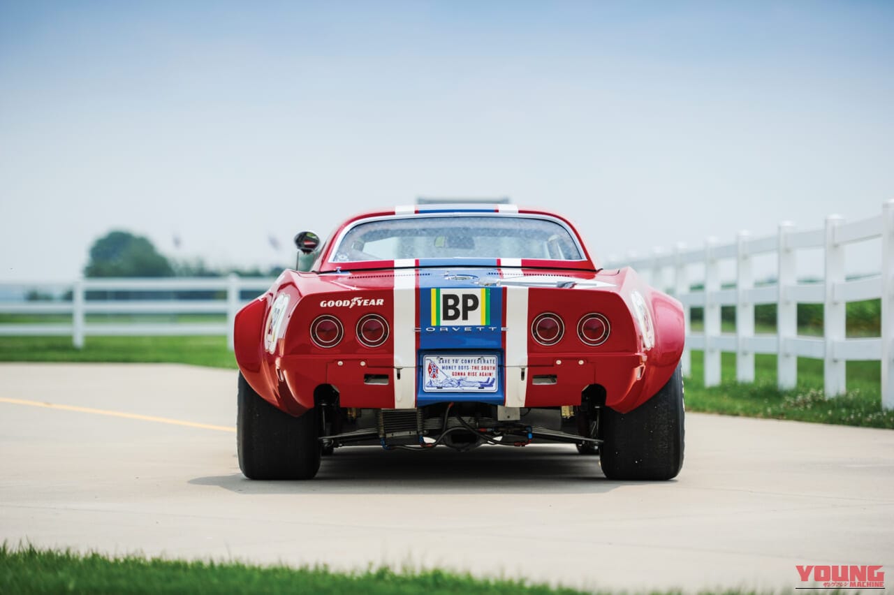 1968年製 REDコルベット NARTカラー|国立博物館収蔵の車両がオークションに出品。とんでもない値がついた…! しかしこれほどの物語のあるクルマが一体ナゼ…「腑に落ちない」