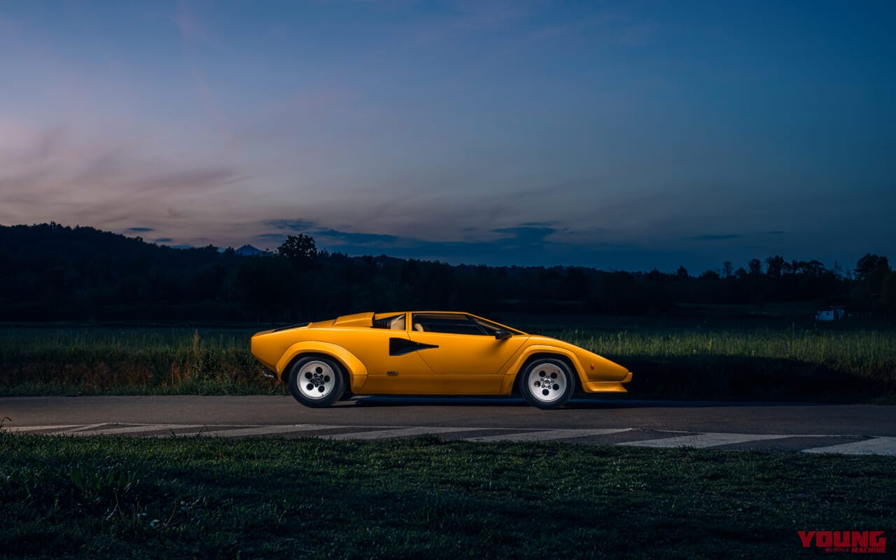 ランボルギーニ カウンタック LP500S オロ・サハラ 砂漠の黄金|「原理主義者は嫌うスタイルだが…」スーパーカーの原点とも言えるモデルは、今見ても美しい…! 生産台数わずか321台の幻の名車を紹介