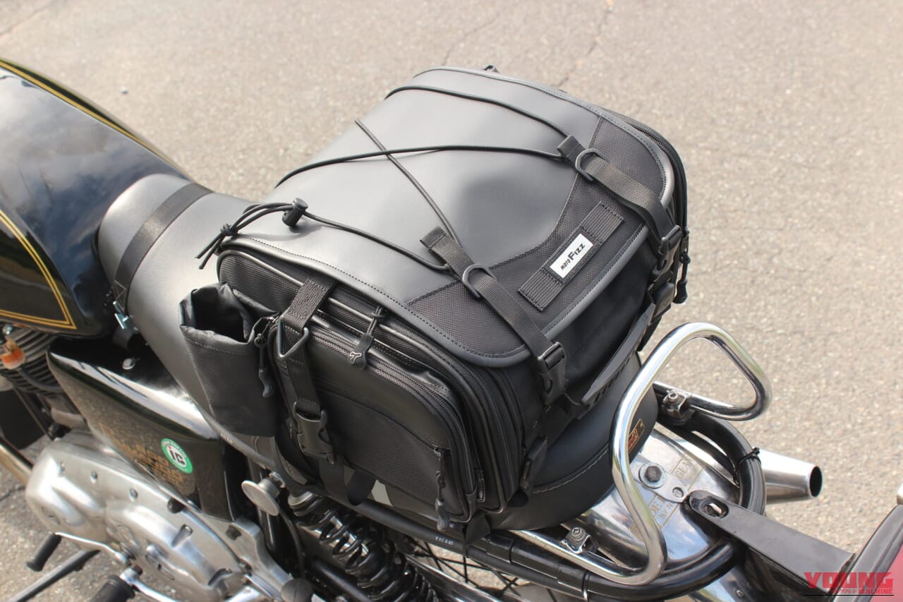 |20年以上のタナックス・MOTOFIZZユーザーが、最新型シートバッグの美点を改めて実感‼