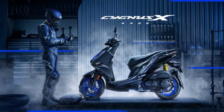 YAMAHA CYGNUS X｜スクーターの走りを妥協しない大人へ。台湾ヤマハの本気を見た! シグナスXの卓越したコーナリング性能を際立たせる究極の「TSR仕様」登場