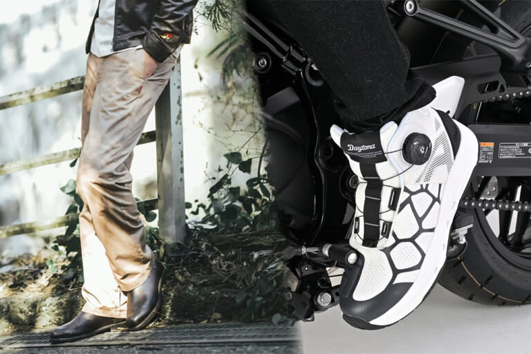 夏バイクの「蒸れ・暑さ」を回避！プロテクター入りワークパンツ＆デイトナ史上最高の涼しいシューズで酷暑を快適に