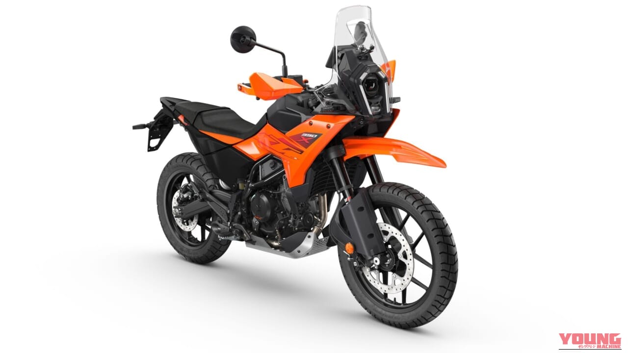 KTM 390 ADVENTURE X|165kgの軽さ×シート高825mmの安心感で、林道も高速道路もこれ1台。オーストリア発の45馬力シングルミドルアドベンチャーが放つ軽快すぎる走り【KTM新型390 ADVENTURE X発売】