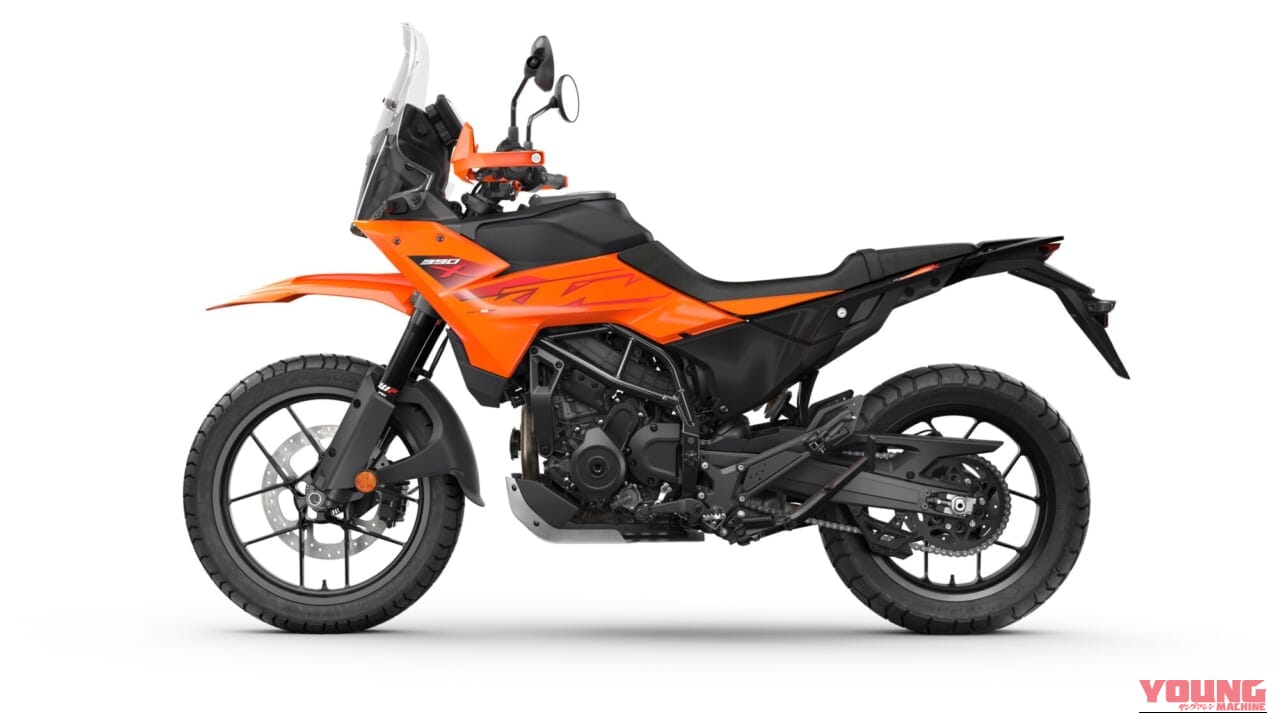 KTM 390 ADVENTURE X|165kgの軽さ×シート高825mmの安心感で、林道も高速道路もこれ1台。オーストリア発の45馬力シングルミドルアドベンチャーが放つ軽快すぎる走り【KTM新型390 ADVENTURE X発売】
