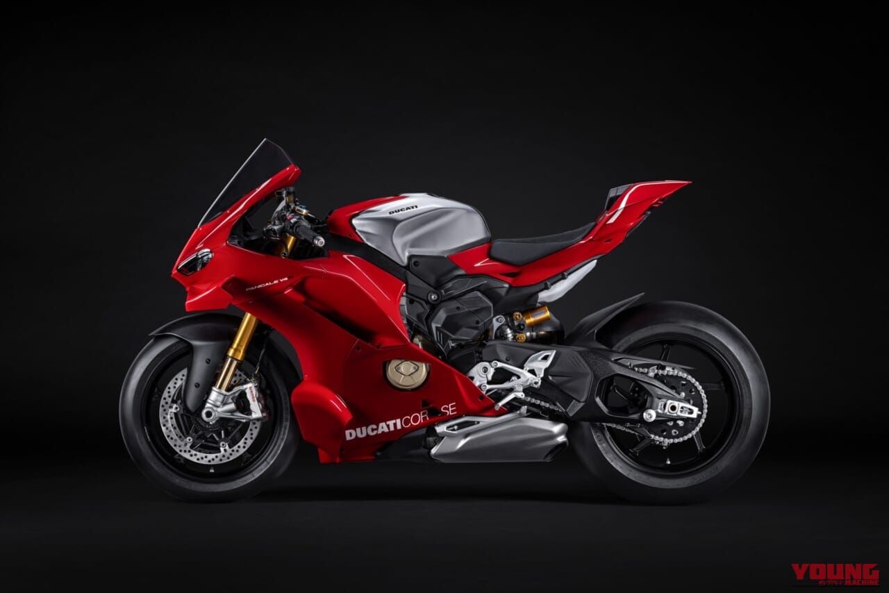 パワーウェイトレシオは0.794kg/PS！まさに公道を走るMotoGPマシン！ 驚異の235馬力＆16,500rpm、新型「パニガーレV4 R」が国内上陸!!