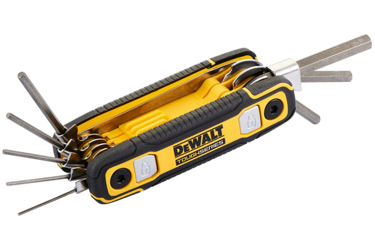DEWALT 折りたたみ式六角レンチセット DWHT70267|「もうコレ1つあればOKじゃん…」プロの現場から生まれたガチスペックモデルが新登場! 本格仕様なのに価格設定がリーズナブルすぎる…!