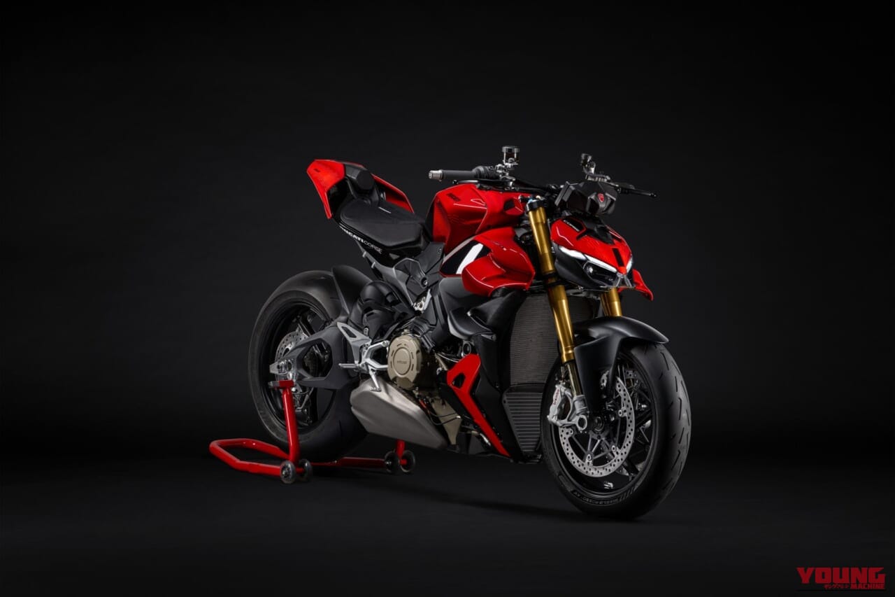 Ducati Streetfighter V4 S Corse|MotoGPの熱狂を公道へ。視線もコーナーも制圧するドゥカティ「パニガーレV4S&ストリートファイターV4S」コルセ仕様が登場