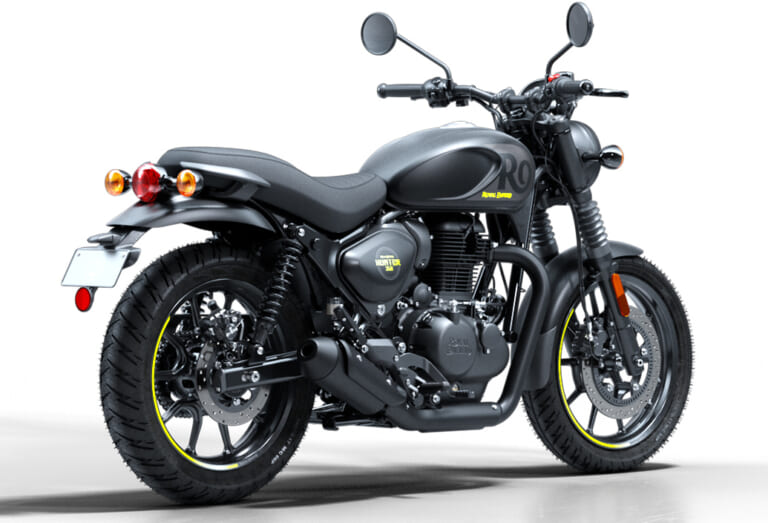 ROYALENFIELD HUNTER 350｜ストリートに映えるネオンイエロー! 65万100円で手に入る極上の相棒クルーザー・ロイヤルエンフィールド「HUNTER 350」に斬新な新色が追加