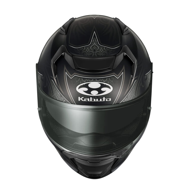 Kabuto KAMUI-5 NOTRA (FLAT BLACK)｜アンダー5万円で「涼しくて眩しくない」夏にぴったりなフルフェイス。Kabuto『KAMUI-5』の新グラフィックが6月発売へ