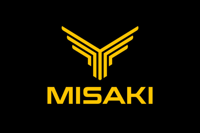 三崎未来電子ロゴ|青汁王子が本気でバイクメーカーを作った。第5のバイクメーカー“MISAKI”ブランド第1号「エルノア」の全貌を直撃!【今後の展開などここだけの秘話も】