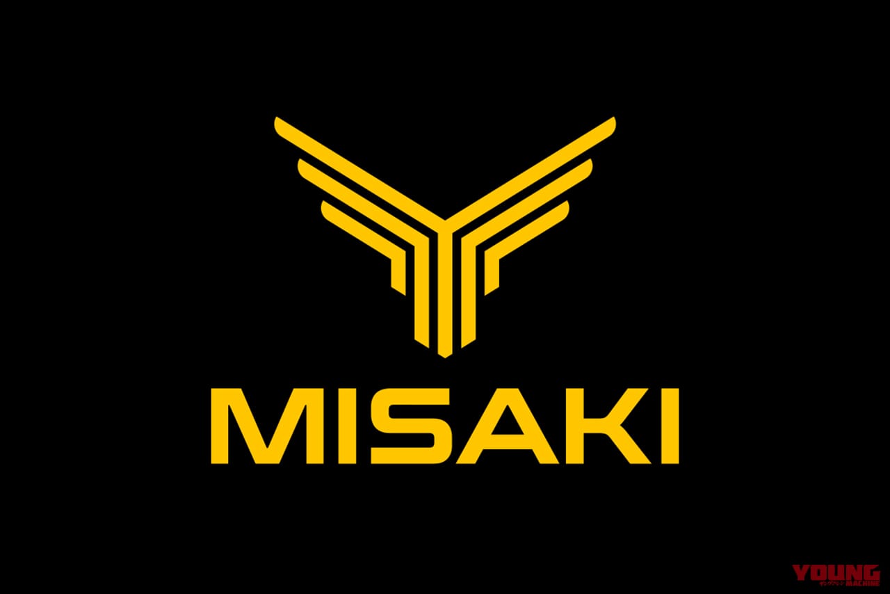 三崎未来電子ロゴ｜青汁王子が本気でバイクメーカーを作った。第5のバイクメーカー“MISAKI”ブランド第1号「エルノア」の全貌を直撃！【今後の展開などここだけの秘話も】