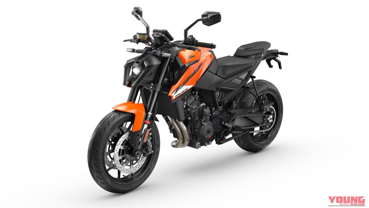 KTM 790 DUKE｜激変したブレーキ・足回りと従来モデルから2kg減の軽量化！ KTM新型「790 DUKE」2027年モデルが魅せる正当進化