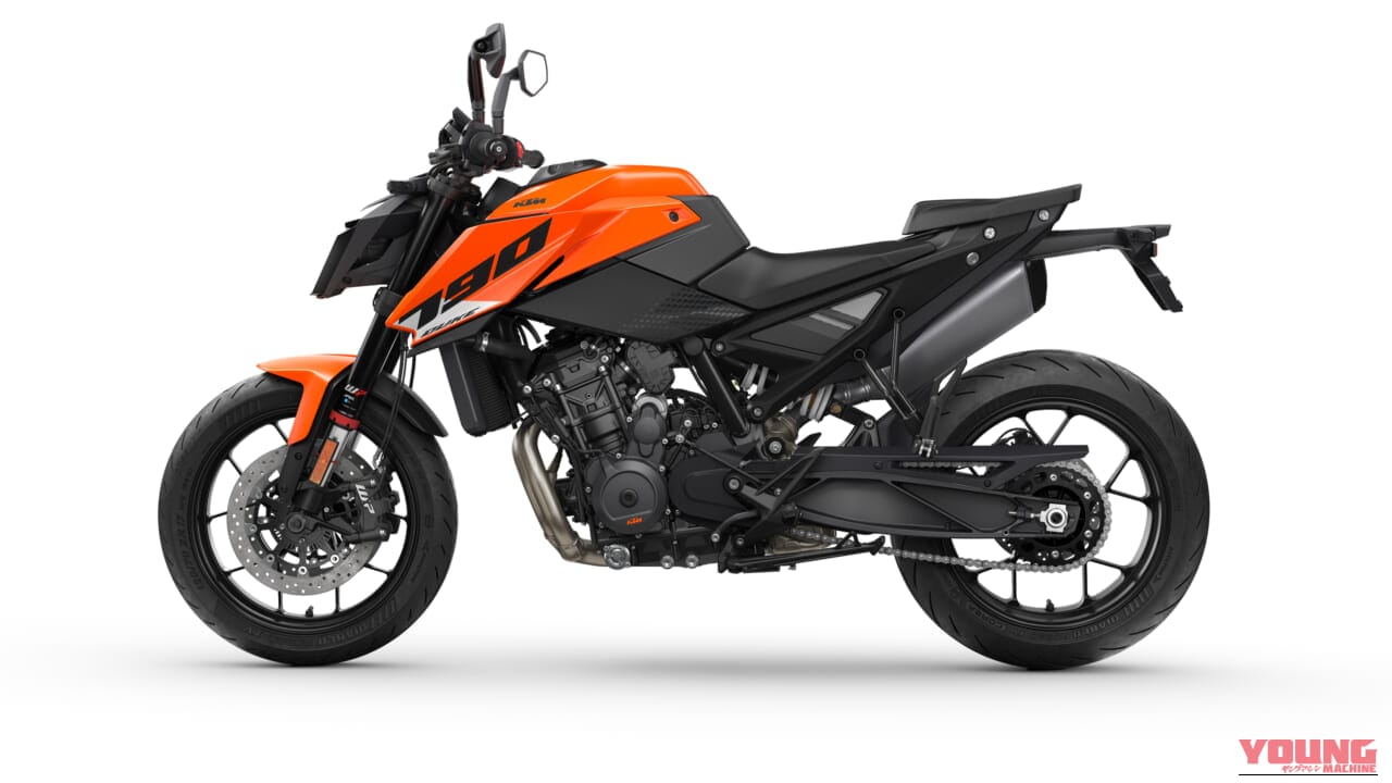 KTM 790 DUKE|激変したブレーキ・足回りと従来モデルから2kg減の軽量化! KTM新型「790 DUKE」2027年モデルが魅せる正当進化