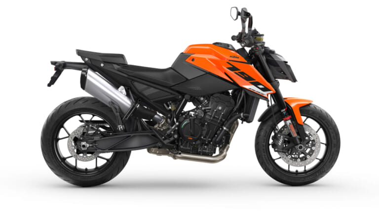 KTM 790 DUKE|激変したブレーキ・足回りと従来モデルから2kg減の軽量化! KTM新型「790 DUKE」2027年モデルが魅せる正当進化