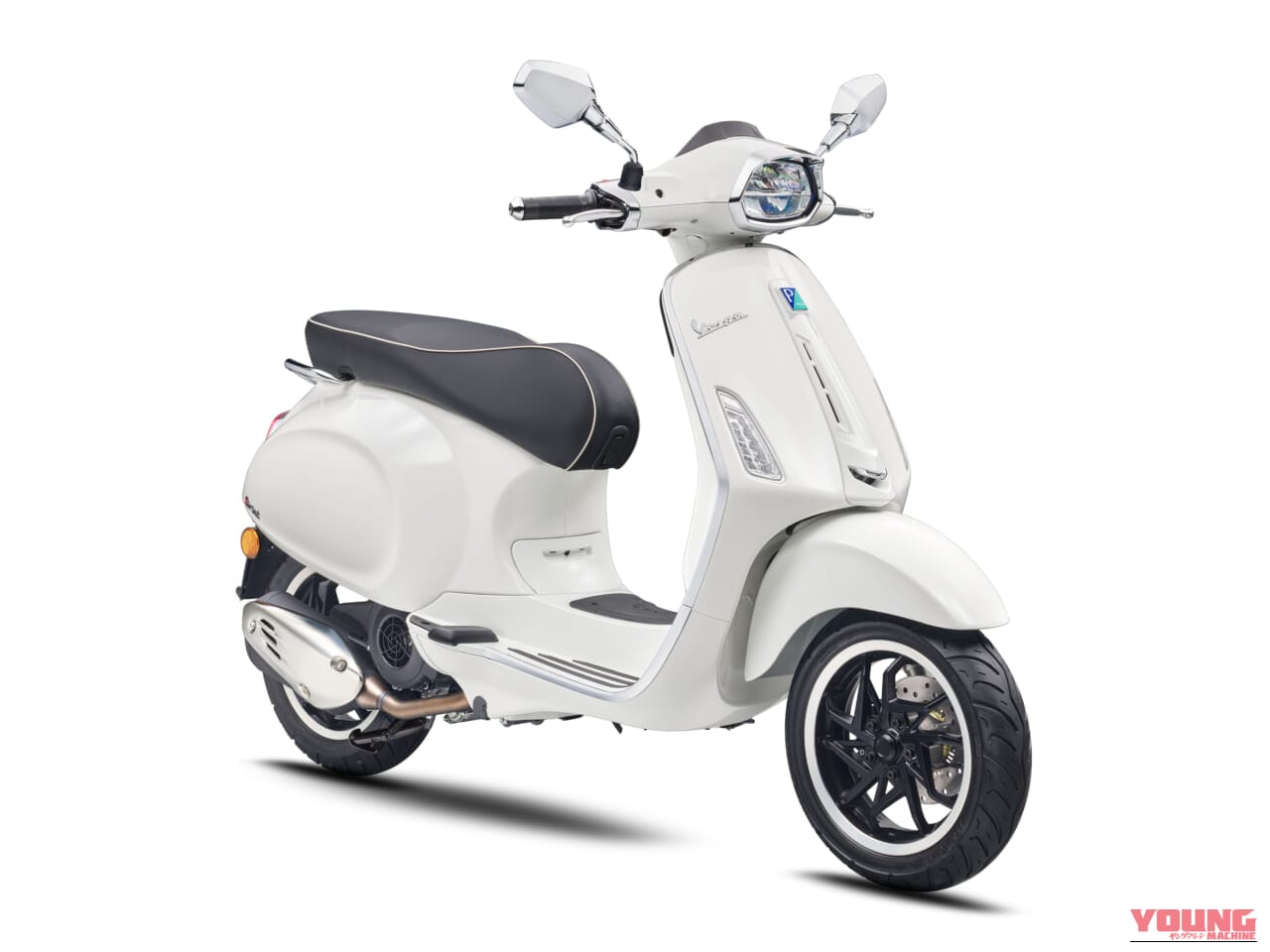 Vespa Sprint 180｜排気量アップで走りも燃費も進化! 伝統のスタイルに180ccの余裕を持つベスパ新型「プリマベーラ＆スプリント」が登場【高速走行可能】