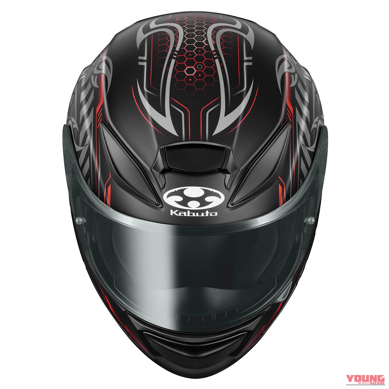 SHUMA SKALION Flat Black/Red|「涼しさ30秒」のSHUMAにサソリ柄降臨! Kabutoの新作ヘルメット『スカリオン』発売【4万円台の高コスパフルフェイス】