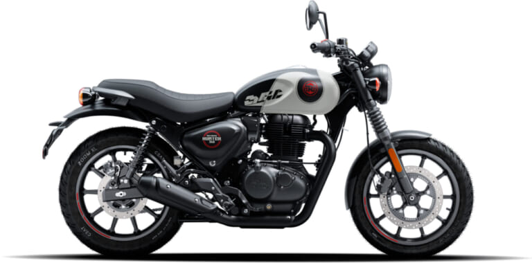 ROYALENFIELD HUNTER 350｜ストリートに映えるネオンイエロー! 65万100円で手に入る極上の相棒クルーザー・ロイヤルエンフィールド「HUNTER 350」に斬新な新色が追加