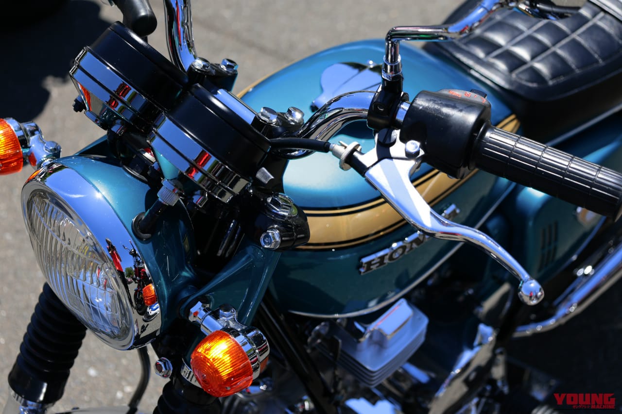 ｜「製作費230万オーバー!?」人と並ぶと脳がバグる、124ccで再現した『CB750Four』の驚くべき完成度