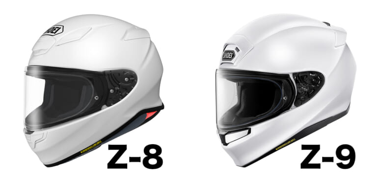 SHOEI Z-8 and Z-9｜【ついに出た】SHOEI「Z-9」が9月発売！インカム対応＆風通し2倍弱で、大人気「Z-8」からどう変わった？