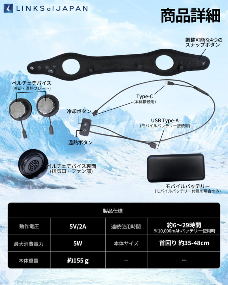 Thermo Neck|【LINKS】これぞ、ライダーの夏を変える“本気”の最強の冷却アイテム群だ!