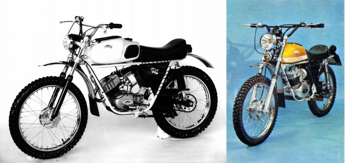 1969 | CABALLERO Cross50 & 1971 | CABALLERO Cross Strada100 | モータリスト|【FANTIC】モータリスト代表に聞いた「スクランブラー」の魅力とは!?