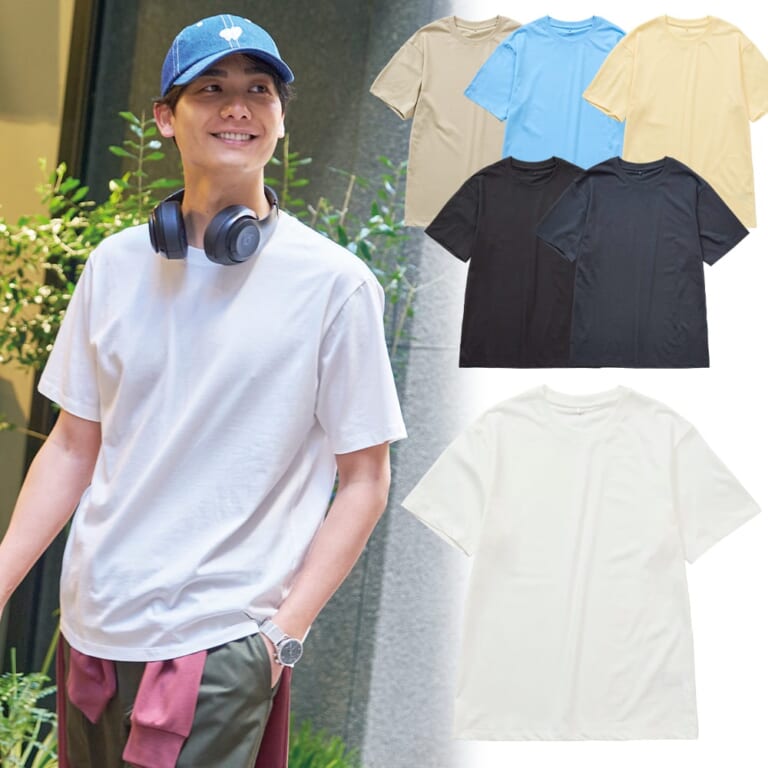 スーピマシルケットコットン半袖Tシャツ｜【499円〜】ワークマンの冷感トップスが神すぎる！BMWや南海部品など、夏の酷暑を乗り切る「最強ひんやりインナー」特集