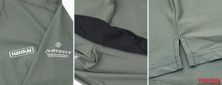 南海部品xJIGGYS SHOP｜クールタッチライドウェア｜【499円〜】ワークマンの冷感トップスが神すぎる！BMWや南海部品など、夏の酷暑を乗り切る「最強ひんやりインナー」特集
