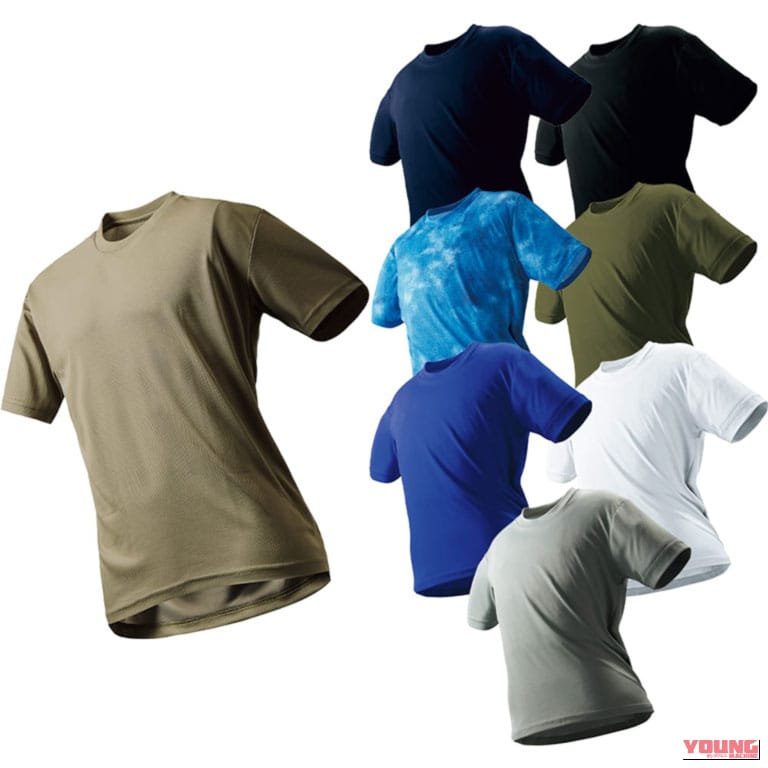 放熱冷感(R)半袖Tシャツ｜【499円〜】ワークマンの冷感トップスが神すぎる！BMWや南海部品など、夏の酷暑を乗り切る「最強ひんやりインナー」特集